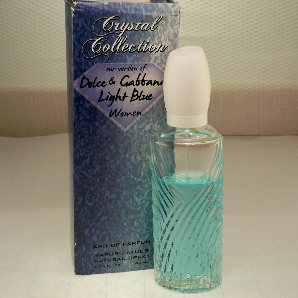 Crystal Collection Version of Dolce & Gabbana Light Blue Parfum *Spray